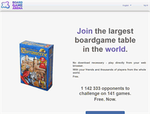 Tablet Screenshot of en.boardgamearena.com