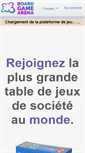 Mobile Screenshot of fr.boardgamearena.com